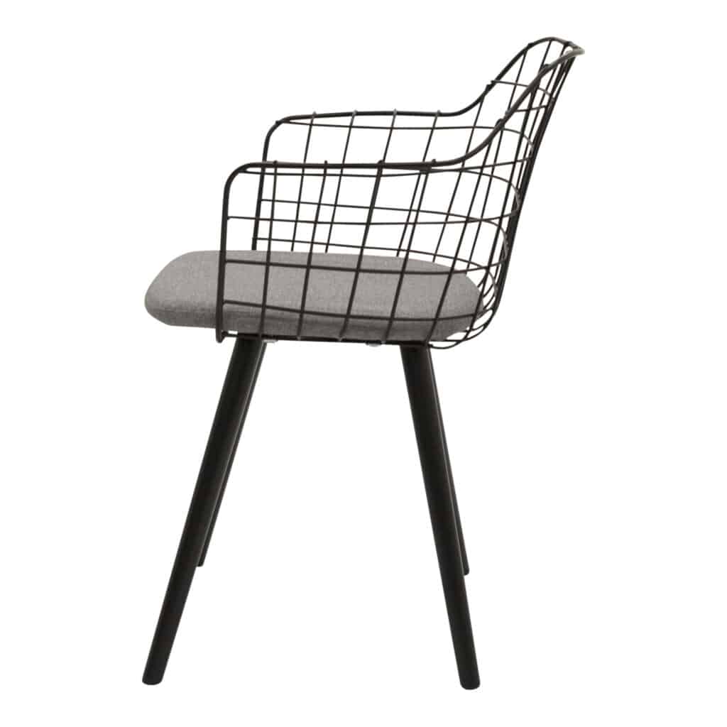 Loft Dining Chair Black_4 Side_1