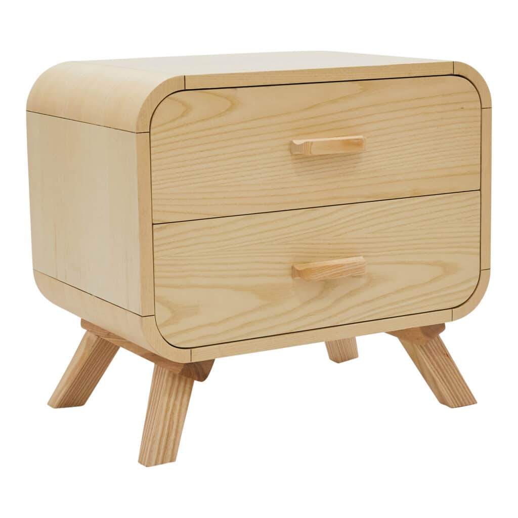 Jude Bedside Table Ash For Rent 2