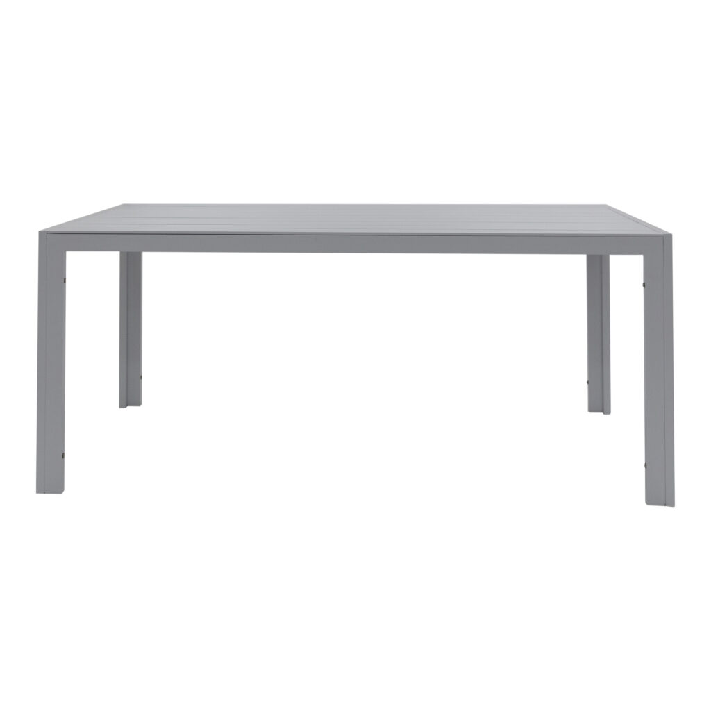 Porto Outdoor Dining Table White-Large_2 Front