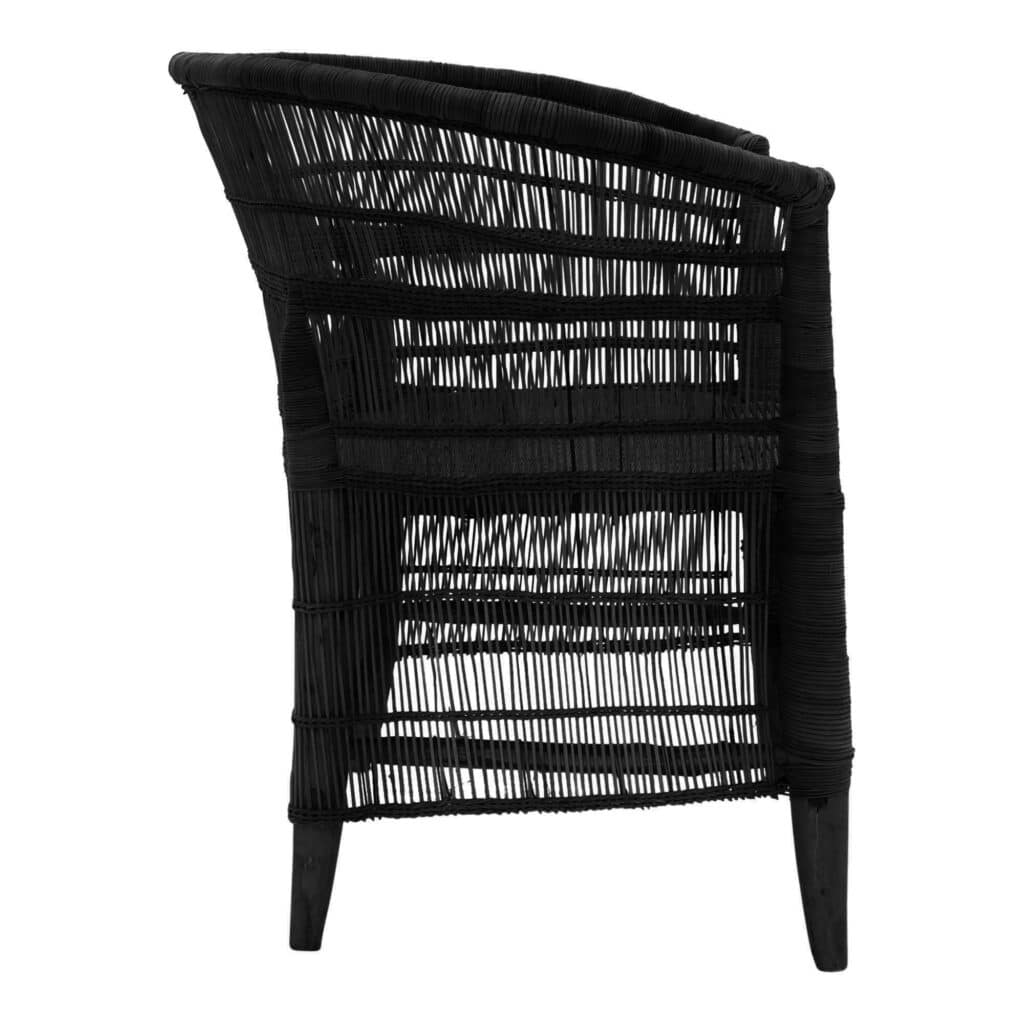 Malawi Occasional Chair Black_2 Side