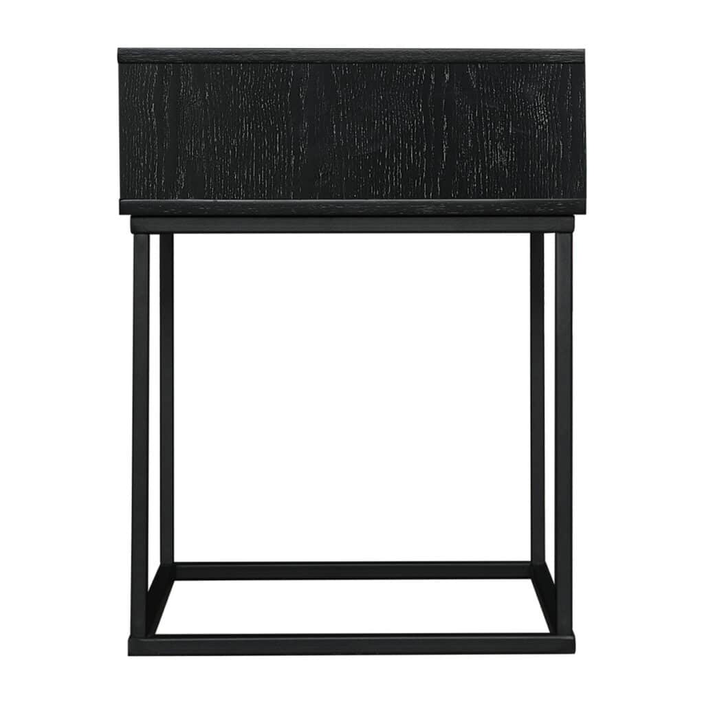Spencer Bedside Table Black For Rent 3
