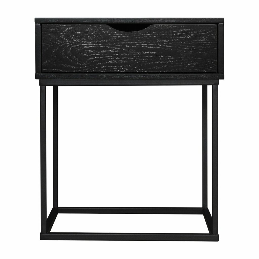 Spencer Bedside Table Black For Rent