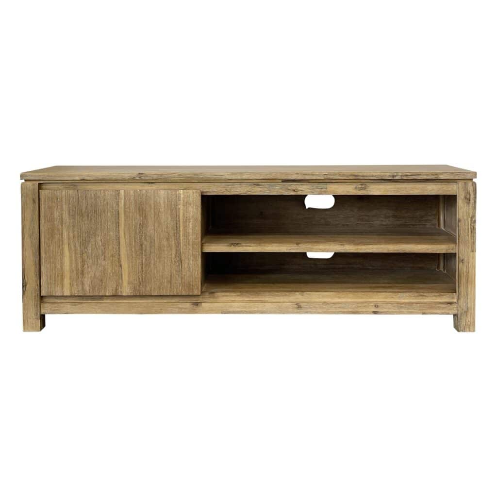 Byron Entertainment Unit Washed Elm – Large For Rent