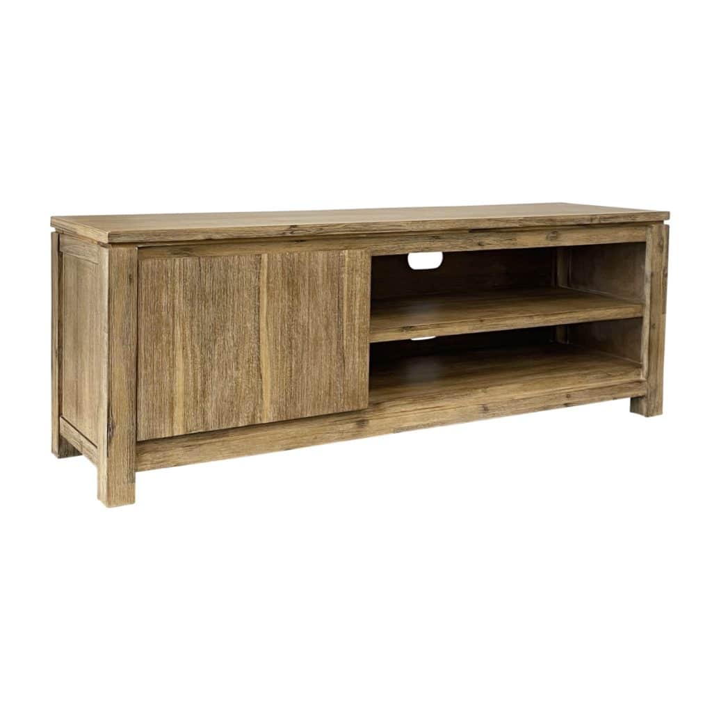 Byron Entertainment Unit Washed Elm – Large For Rent 3