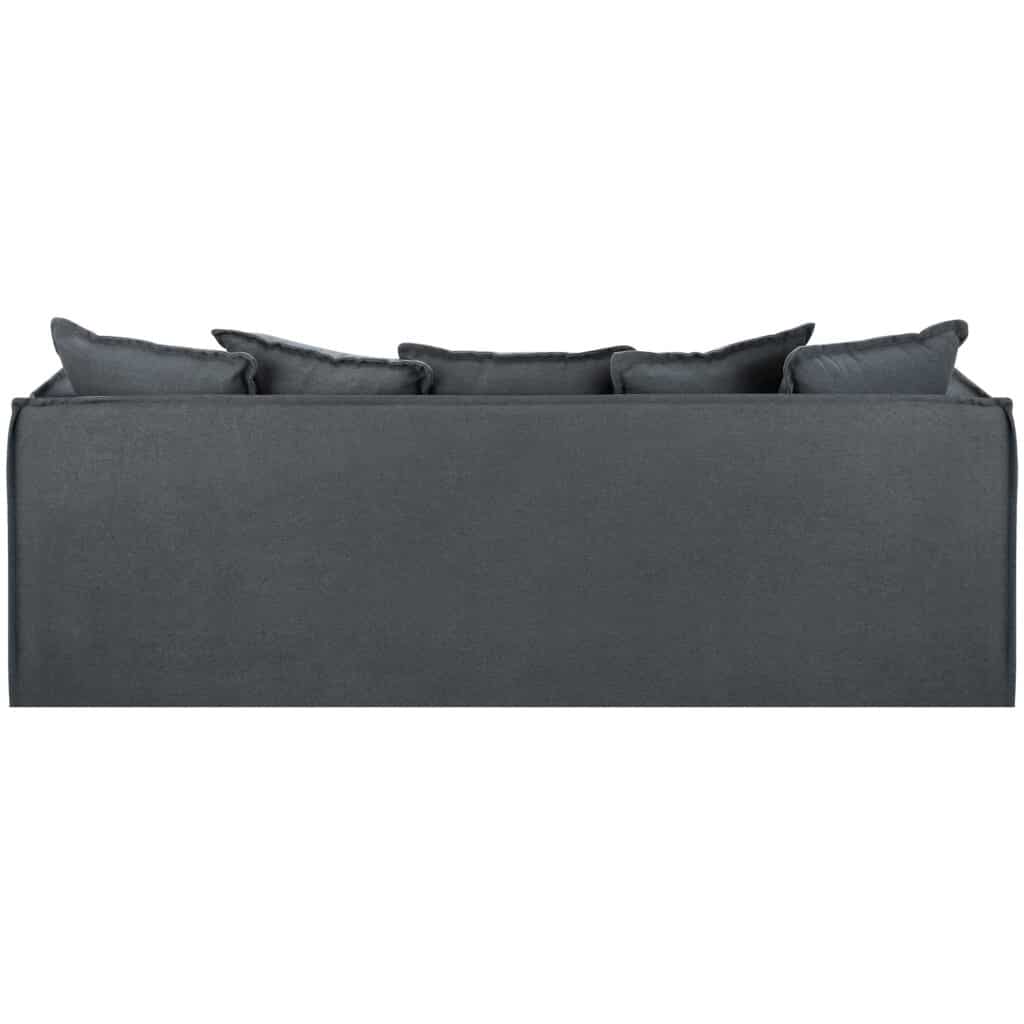 Ada 3 Seat Sofa Charcoal For Rent 4